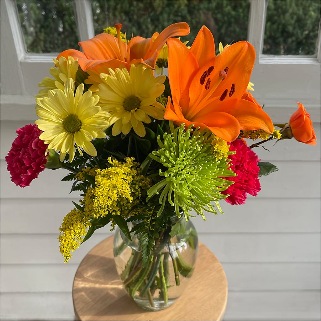 Bold & Bright – A Florist Original – Charleston Cut Flower Company, Charleston WV