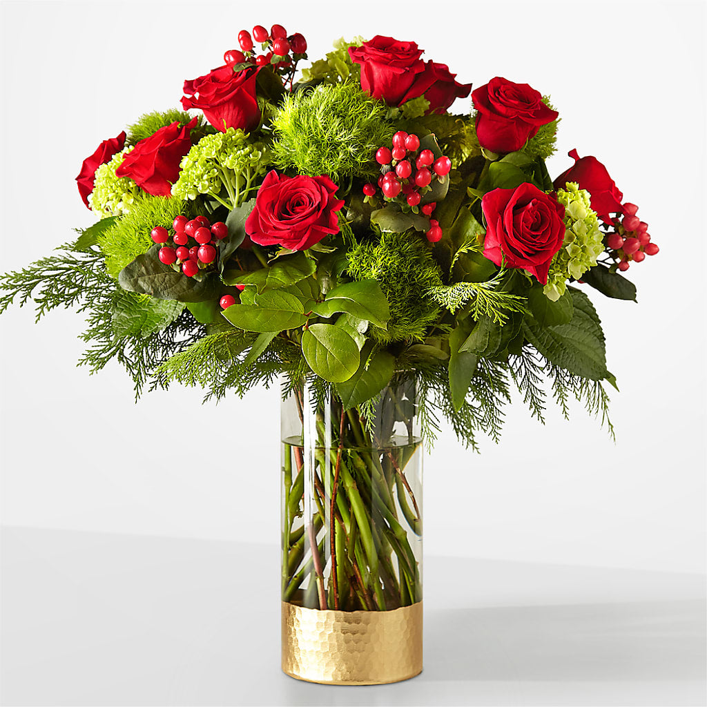 Plaid Throw Bouquet – Charleston Cut Flower Company, Charleston WV
