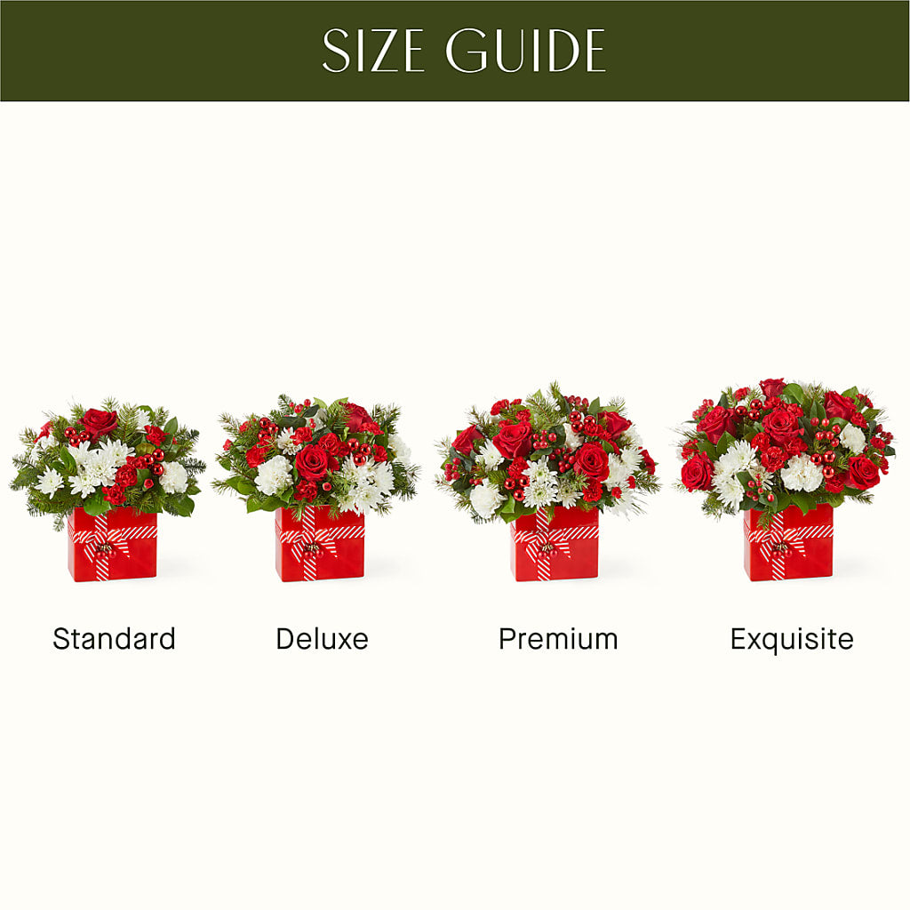 Presents Under the Tree Bouquet – Charleston Cut Flower Company, Charleston WV