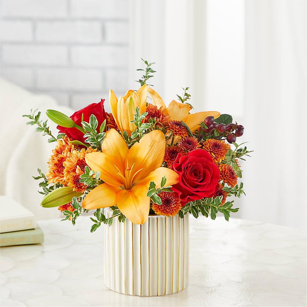 Scarlet Skies Bouquet – Charleston Cut Flower Company, Charleston WV
