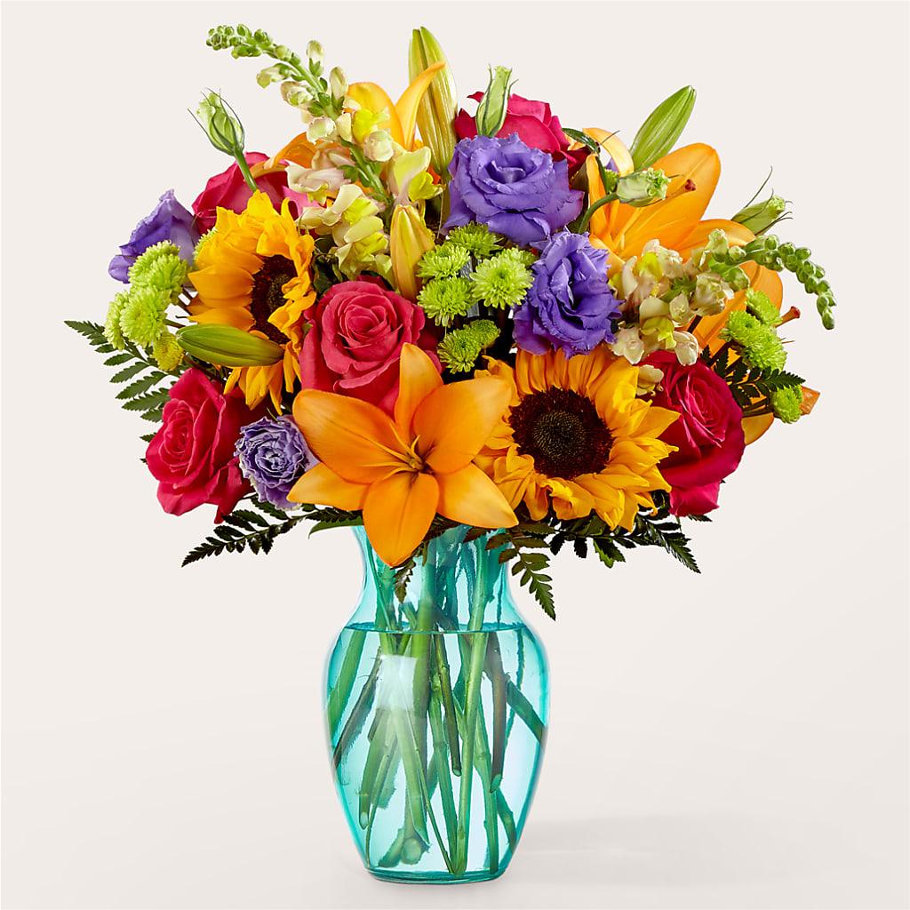 Double Rainbow Bouquet – Charleston Cut Flower Company, Charleston WV