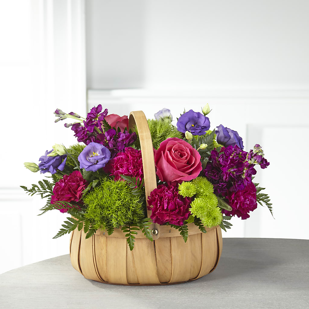 Serene Sanctuary Basket – Charleston Cut Flower Company, Charleston WV