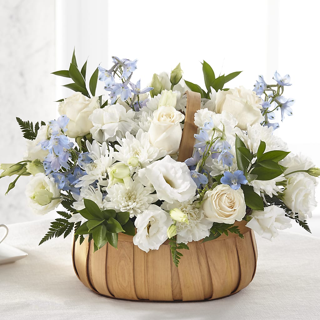 Sincerely Heartfelt Basket – Charleston Cut Flower Company, Charleston WV