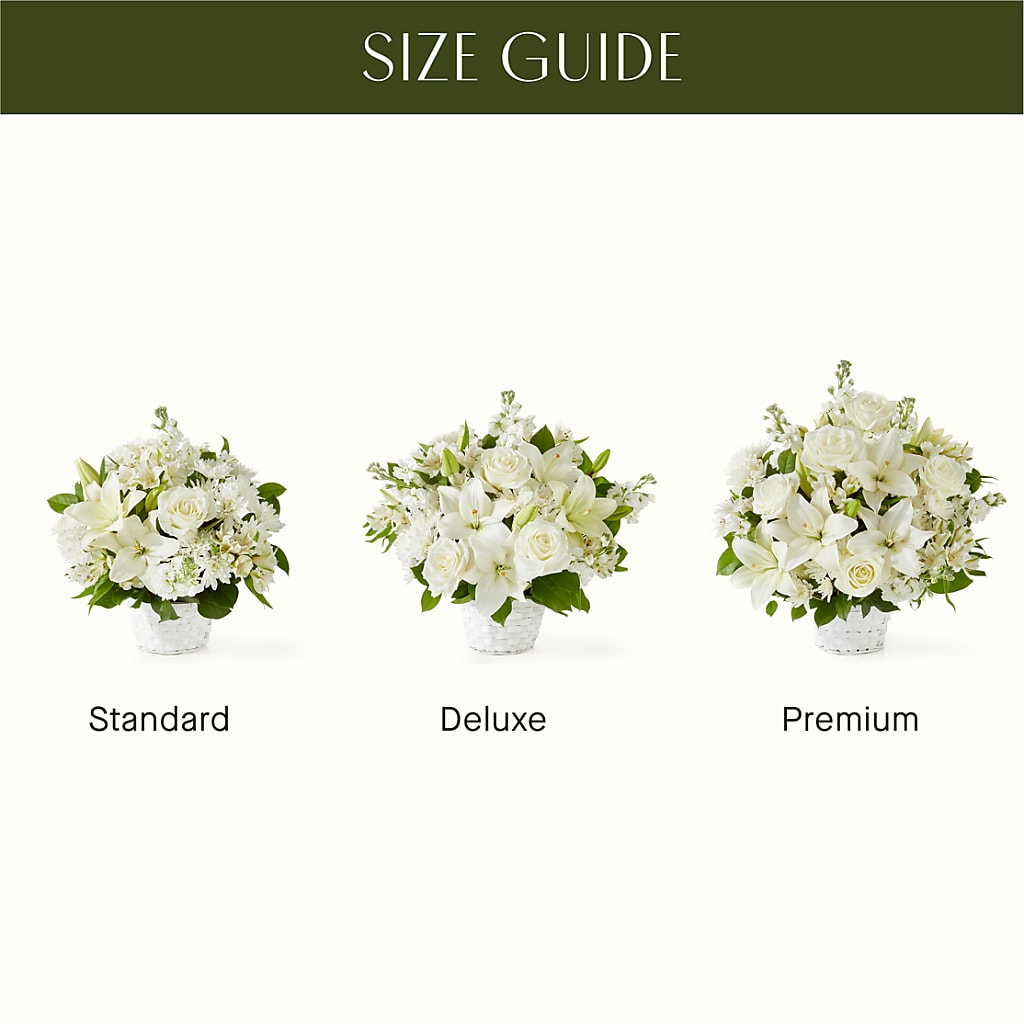 Peaceful Reflections Arrangement – Charleston Cut Flower Company, Charleston WV