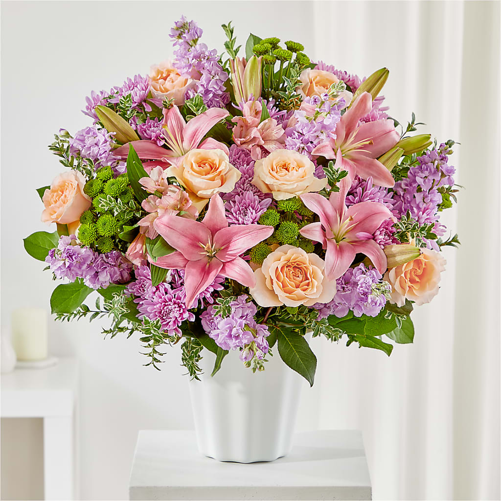 Supportive Embrace Tabletop Basket – Charleston Cut Flower Company, Charleston WV