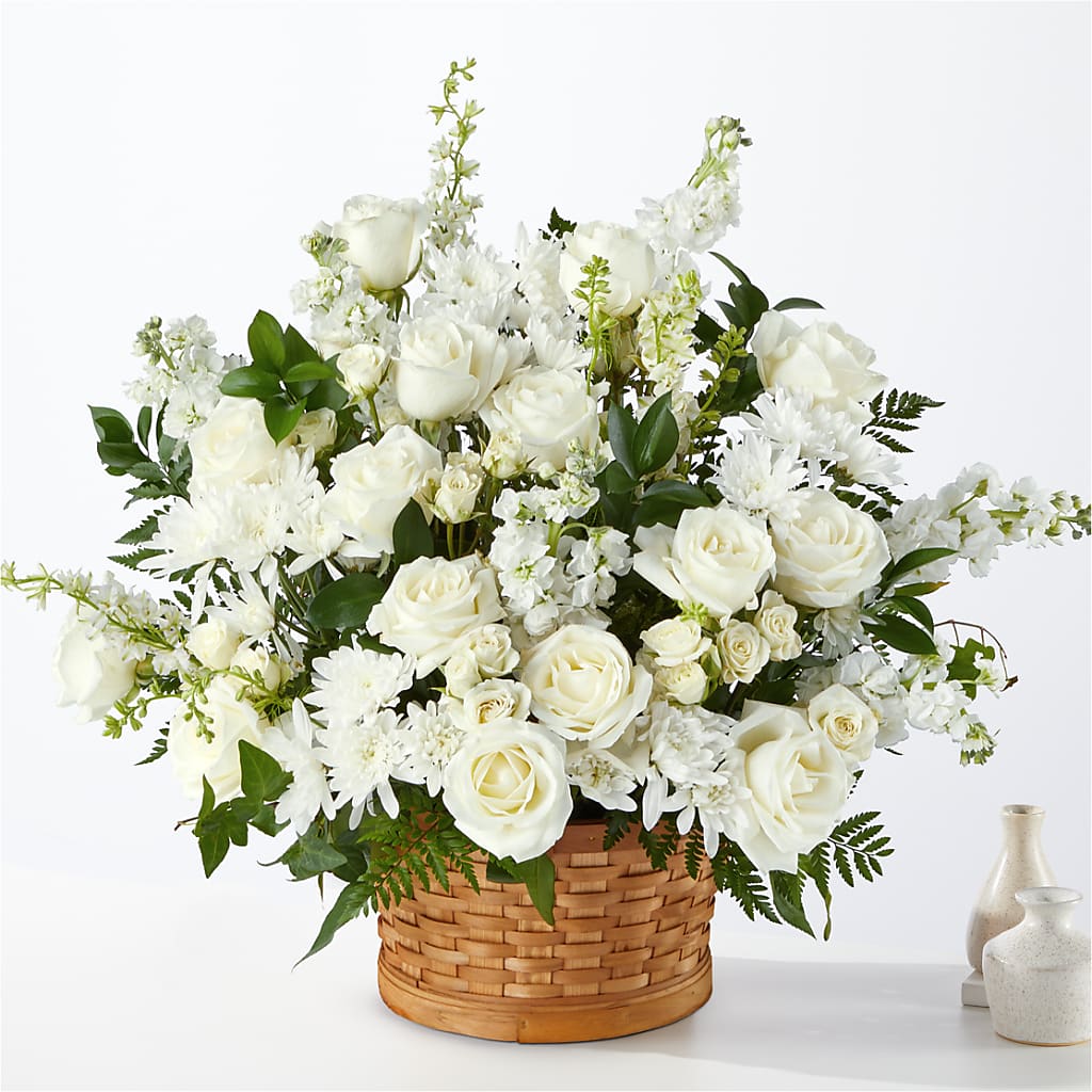 Heartfelt Condolences Arrangement – Charleston Cut Flower Company, Charleston WV
