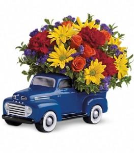 Teleflora's 1948 Ford Truck by CCF – Charleston Cut Flower Company, Charleston WV