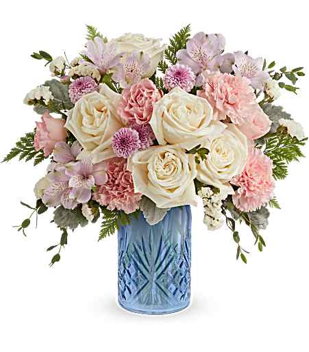 Teleflora's Blue Belle by CCF – Charleston Cut Flower Company, Charleston WV