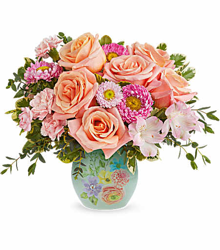 Teleflora's Watercolor Garden by CCF – Charleston Cut Flower Company, Charleston WV