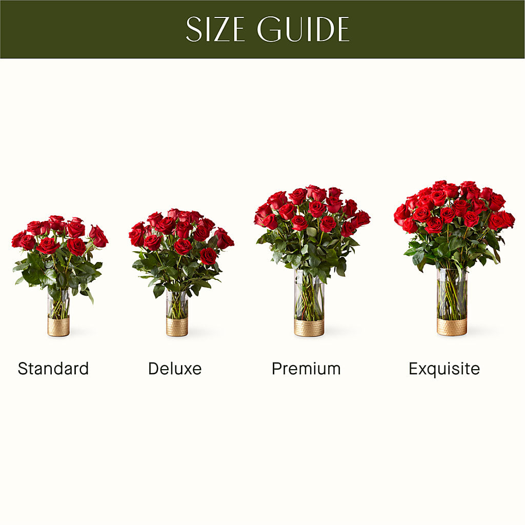 Classic Love Red Rose Bouquet – Charleston Cut Flower Company, Charleston WV