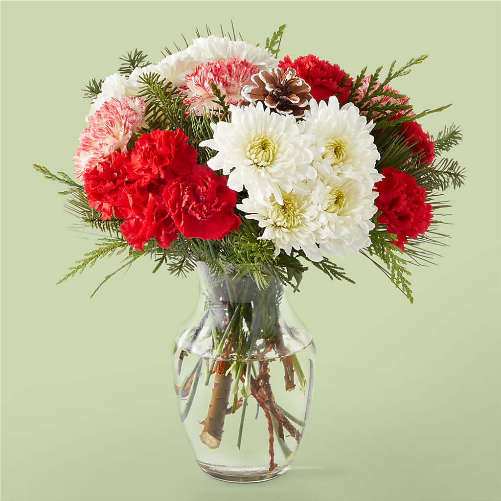 Candy Cane Lane Bouquet – Charleston Cut Flower Company, Charleston WV