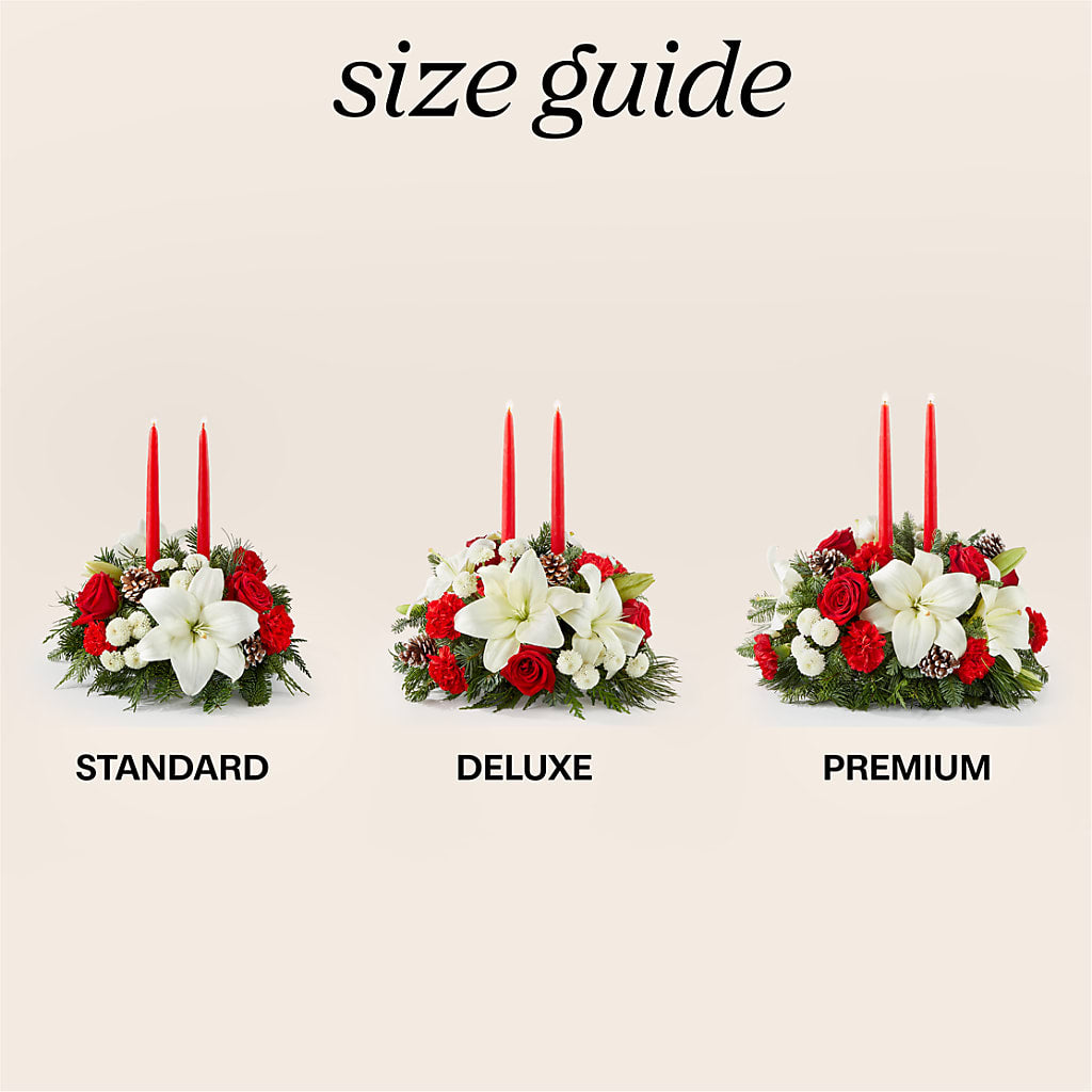Seasonal Festivities Centerpiece – Charleston Cut Flower Company, Charleston WV