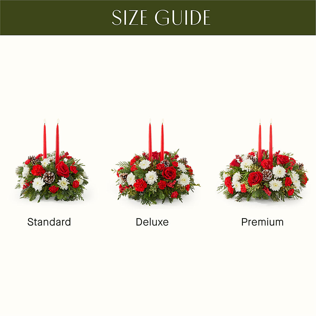 Holiday Soiree Centerpiece – Charleston Cut Flower Company, Charleston WV