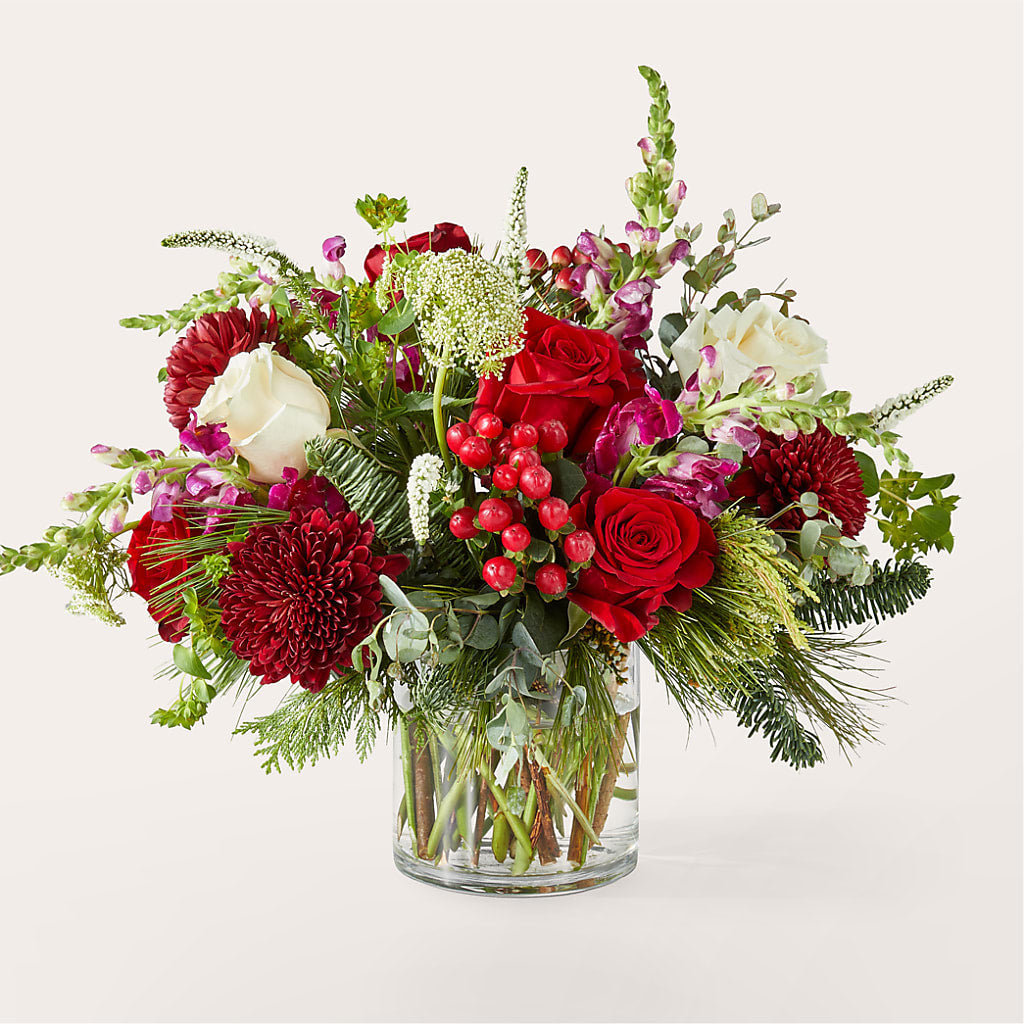 Cranberry Fizz Bouquet – Charleston Cut Flower Company, Charleston WV