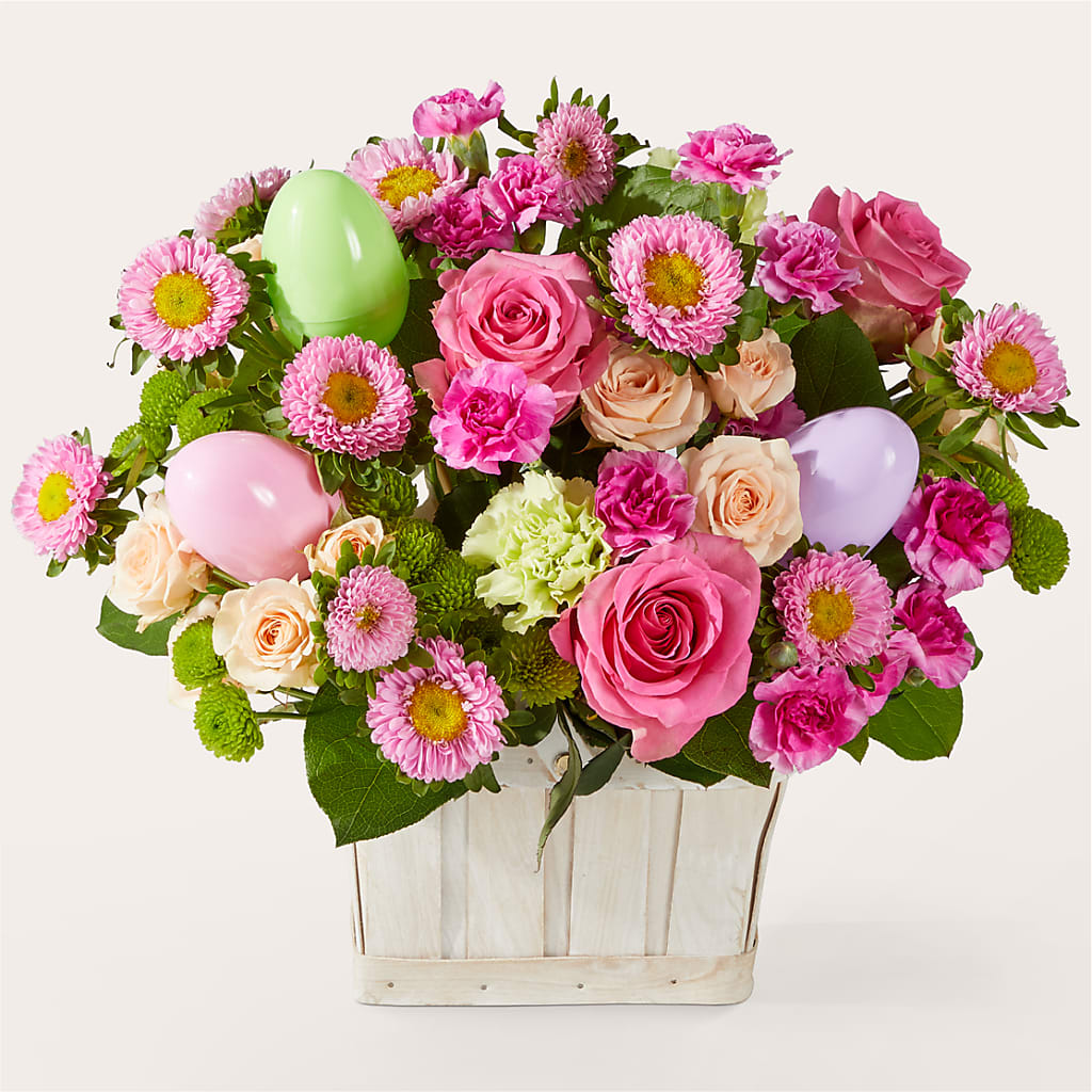 Get Eggcited Basket – Charleston Cut Flower Company, Charleston WV