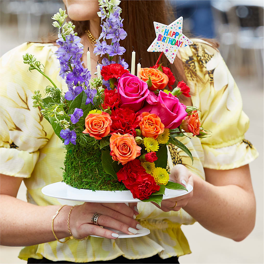 Best Year Yet Floral Cake – Charleston Cut Flower Company, Charleston WV