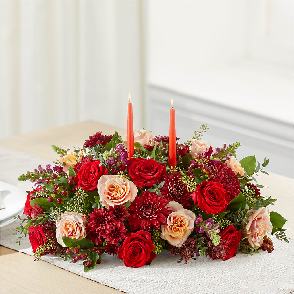 Most Thankful Centerpiece – Charleston Cut Flower Company, Charleston WV