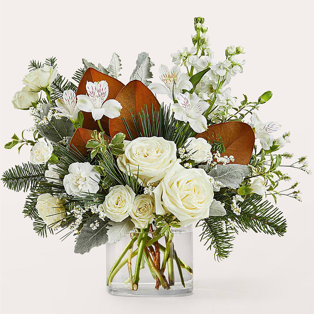 Fresh Snowfall Bouquet – Charleston Cut Flower Company, Charleston WV