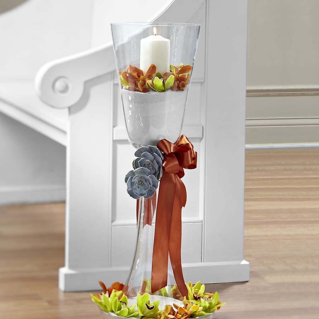 Matrimony Pew Decor – Charleston Cut Flower Company, Charleston WV