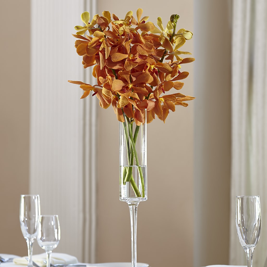 Orange Mokara Bouquet – Charleston Cut Flower Company, Charleston WV