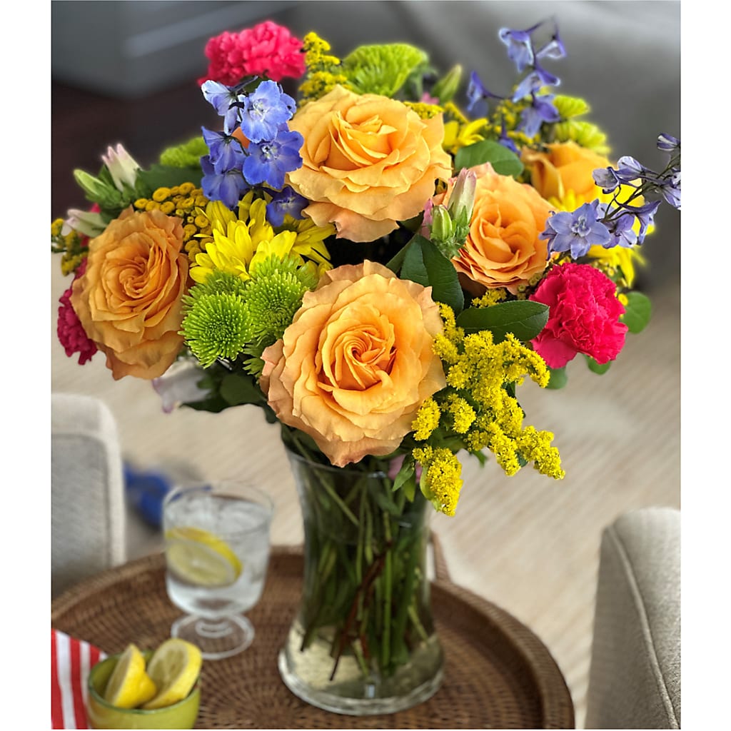 Bold & Bright – A Florist Original –  Charleston Cut Flower Company, Charleston WV