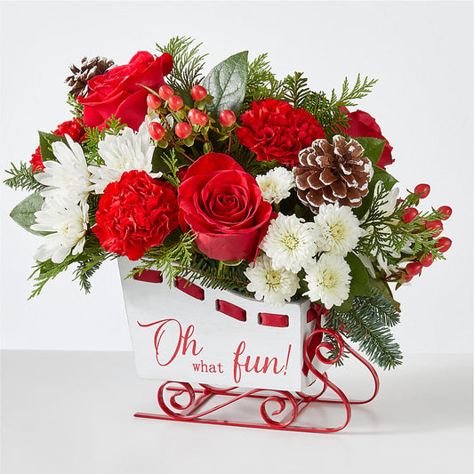 Sleigh Bells Bouquet –  Charleston Cut Flower Company, Charleston WV