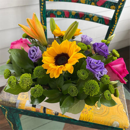 Best Day Box Bouquet –  Charleston Cut Flower Company, Charleston WV