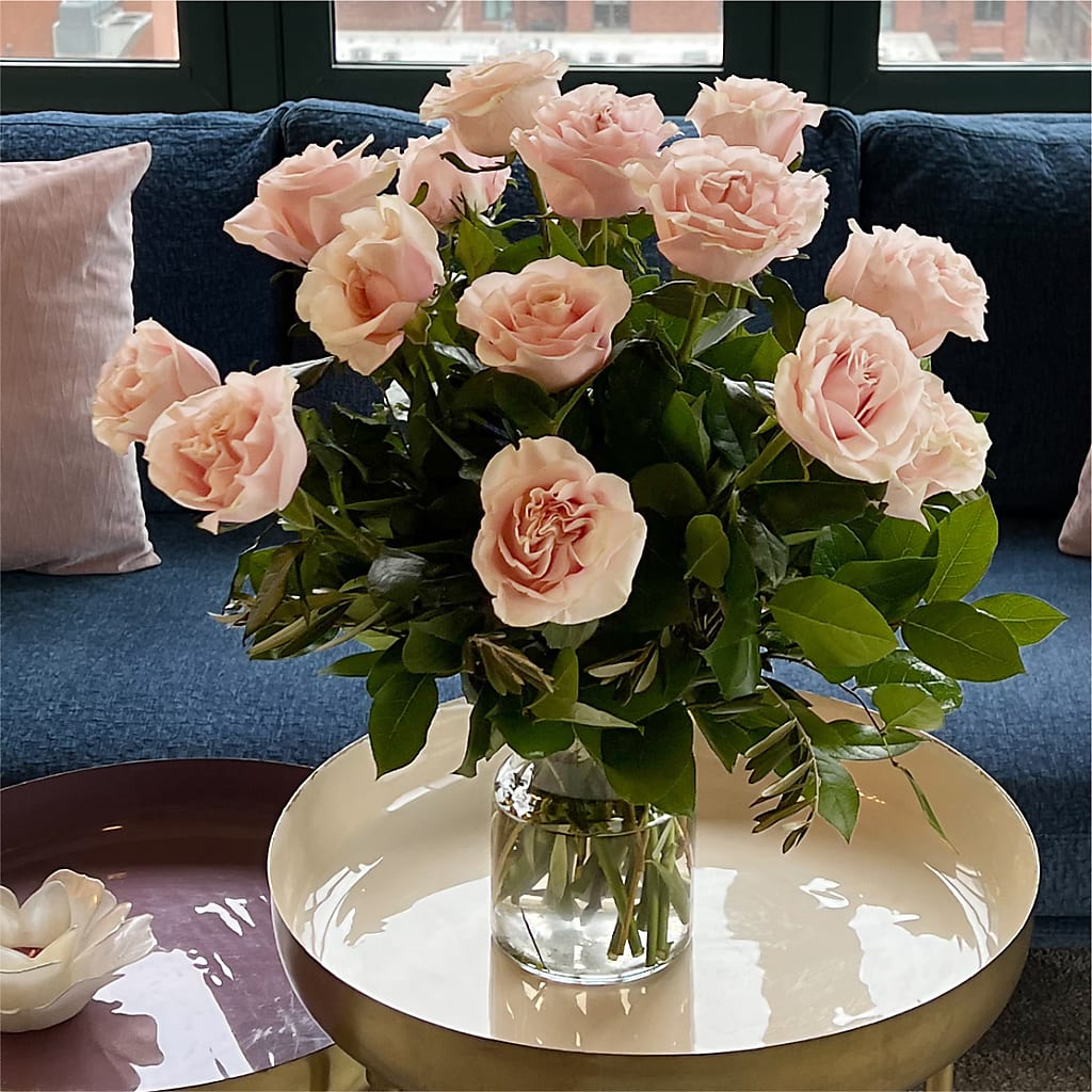 Long Stem Pink Rose Bouquet –  Charleston Cut Flower Company, Charleston WV