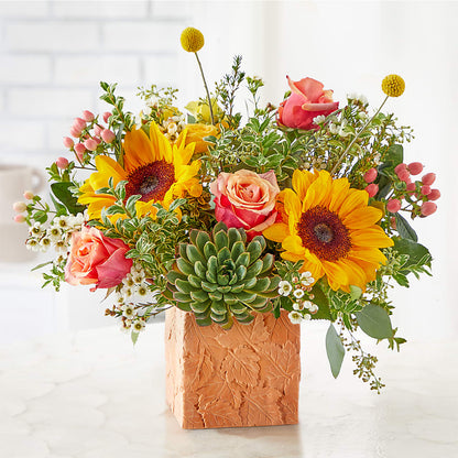 Sunflower Season Bouquet –  Charleston Cut Flower Company, Charleston WV