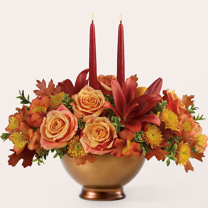 Harvest Table Centerpiece –  Charleston Cut Flower Company, Charleston WV