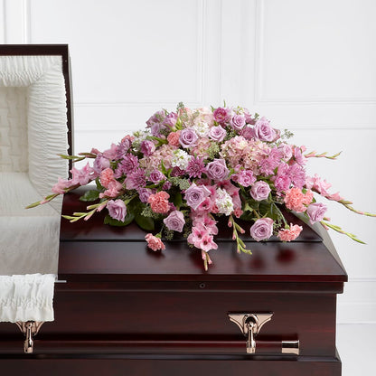 Immorata Casket Spray –  Charleston Cut Flower Company, Charleston WV