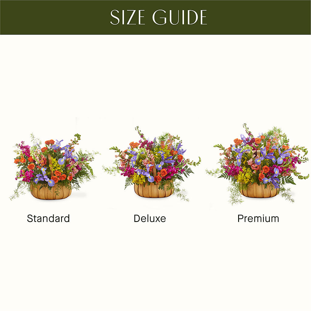 Garden of Life Basket –  Charleston Cut Flower Company, Charleston WV