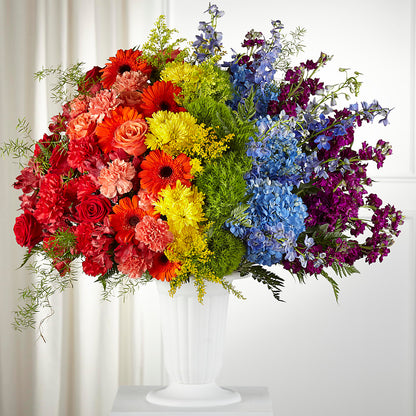 Pride & Unity Arrangement –  Charleston Cut Flower Company, Charleston WV