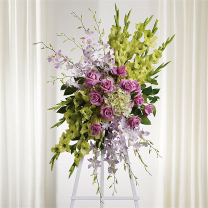Lasting Legacy Standing Spray –  Charleston Cut Flower Company, Charleston WV
