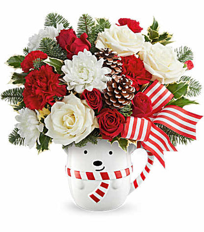 Teleflora's Send A Hug Cozy Cub Wish Bouquet by CCF
