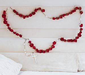 Rosary of Red Roses - by Charleston Cut Flower Co –  Charleston Cut Flower Company, Charleston WV