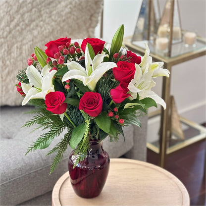Evergreen Delight Bouquet –  Charleston Cut Flower Company, Charleston WV