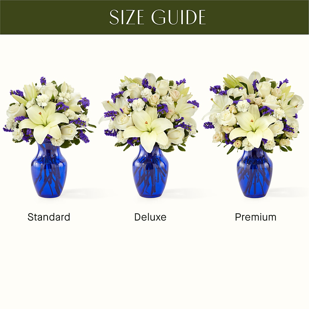 Sapphire Rush Bouquet –  Charleston Cut Flower Company, Charleston WV