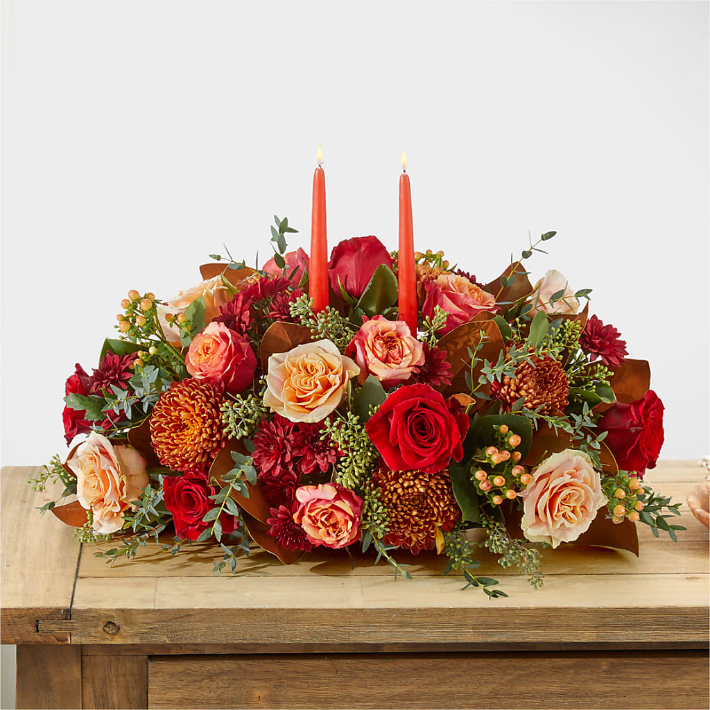 Gather Near Centerpiece –  Charleston Cut Flower Company, Charleston WV