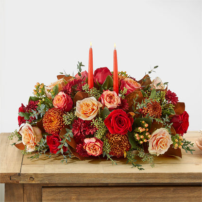 Gather Near Centerpiece –  Charleston Cut Flower Company, Charleston WV