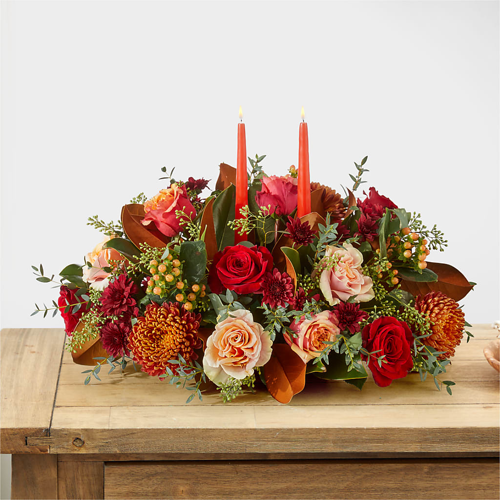 Gather Near Centerpiece –  Charleston Cut Flower Company, Charleston WV