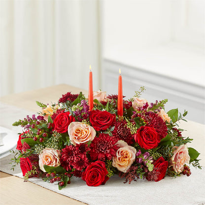 Most Thankful Centerpiece –  Charleston Cut Flower Company, Charleston WV