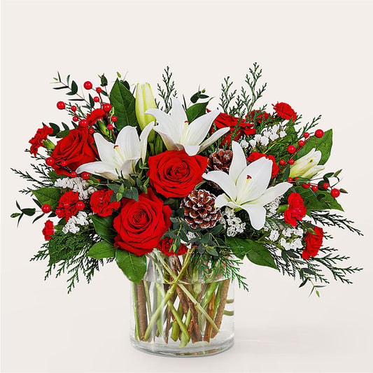 Best in Snow Bouquet –  Charleston Cut Flower Company, Charleston WV