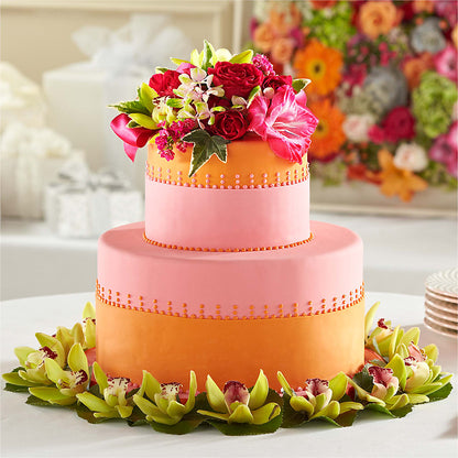 Sweet Citrus Cake Decor –  Charleston Cut Flower Company, Charleston WV