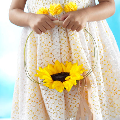 Sweet Sunshine Flower Girl Bouquet –  Charleston Cut Flower Company, Charleston WV