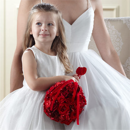 Pure at Heart Flower Girl Arrangement –  Charleston Cut Flower Company, Charleston WV