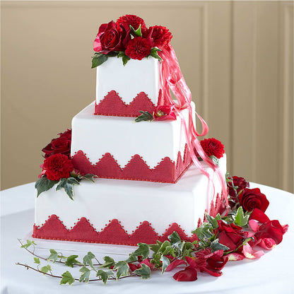 Forever Happiness Cake Decor –  Charleston Cut Flower Company, Charleston WV