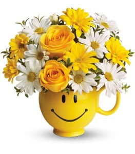 Teleflora's Be Happy Mug by CCF