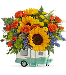 Teleflora's Retro Road tripper by CCF